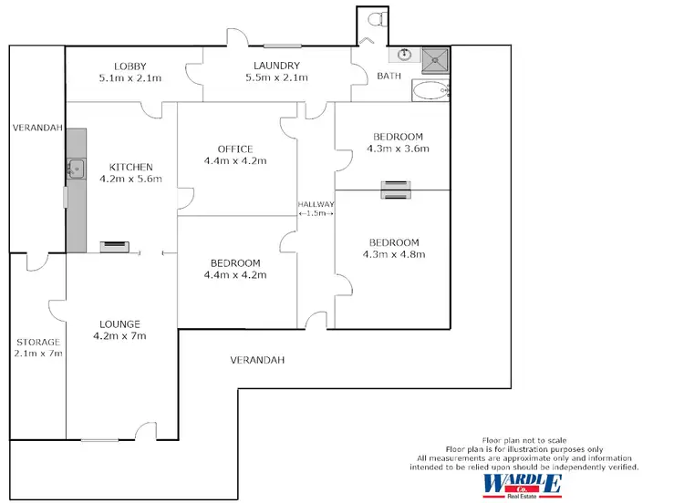 Floorplan of Homely house listing, Lot 51 Jessie Street, Hallett SA 5419