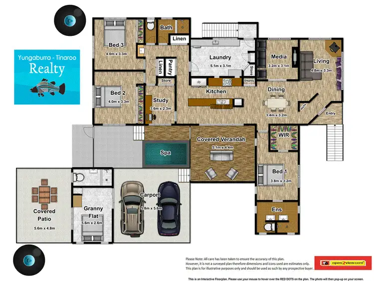 Floorplan of Homely rural property listing, 65 Melba Close, Yungaburra QLD 4884
