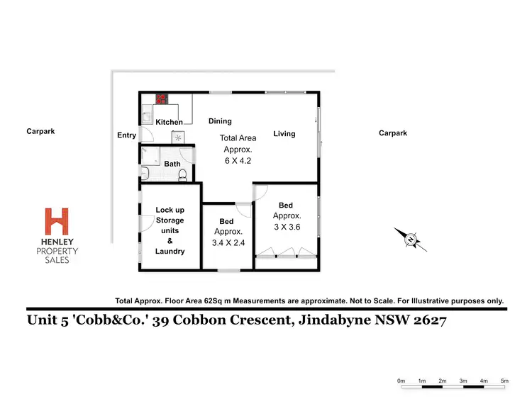 Floorplan of Homely apartment listing, 5/39 Cobbon Cres, Jindabyne NSW 2627
