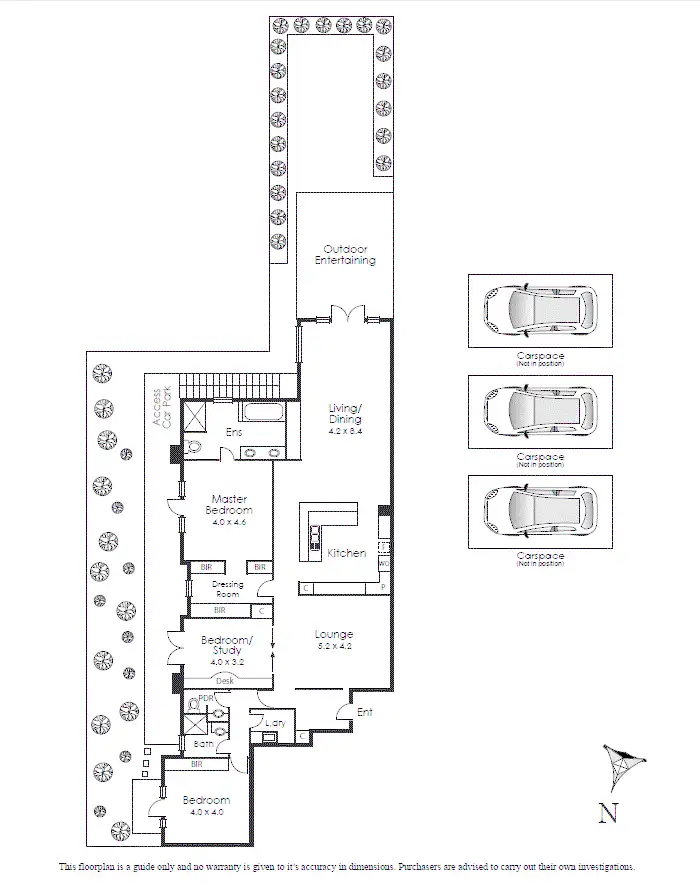 Floorplan of Homely house listing, 3/18 North Rd, Brighton VIC 3186