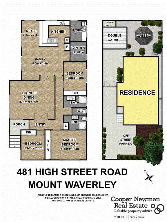 Floorplan of Homely house listing, 481 High Street Road, Mount Waverley VIC 3149