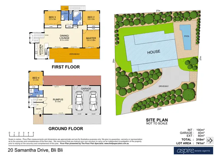 Floorplan of Homely house listing, 20 Samantha Drive, Bli Bli QLD 4560