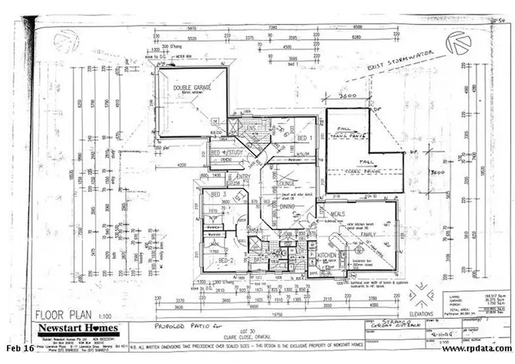 Floorplan of Homely house listing, 5-7 Claire Close, Ormeau QLD 4208