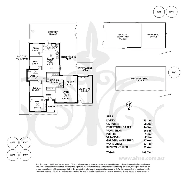 Floorplan of Homely house listing, 14 Jenkins Road St, Strathalbyn SA 5255