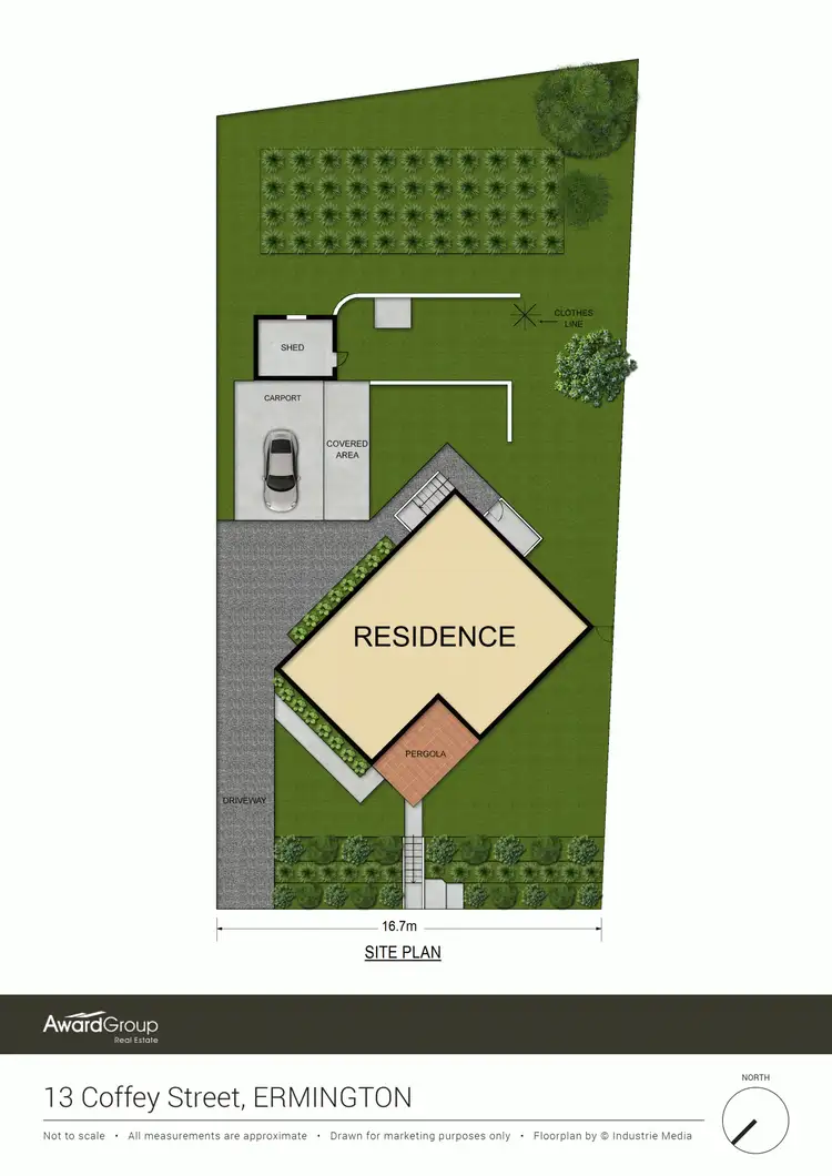Floorplan of Homely house listing, 13 Coffey Street, Ermington NSW 2115