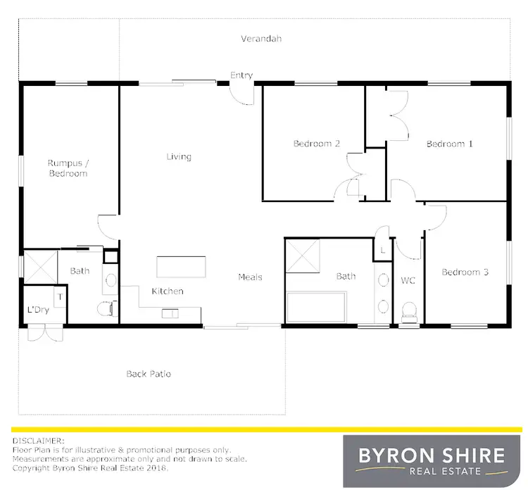 Floorplan of Homely house listing, 3 Yalla Kool Dr, Ocean Shores NSW 2483