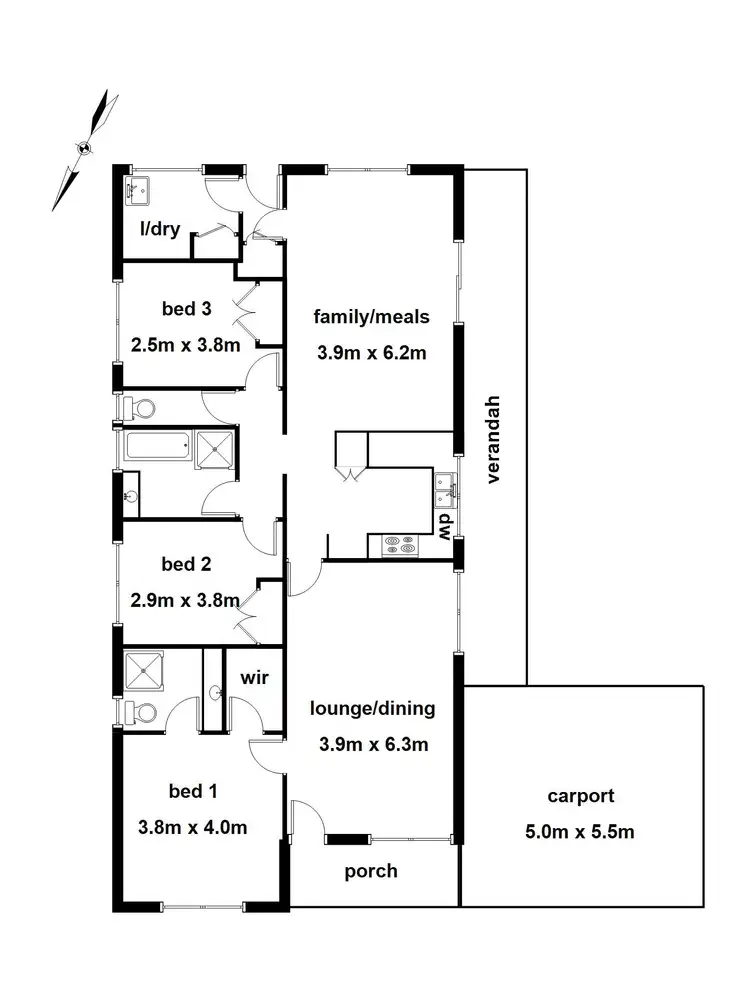 Floorplan of Homely house listing, 586 Warburton Highway, Seville VIC 3139