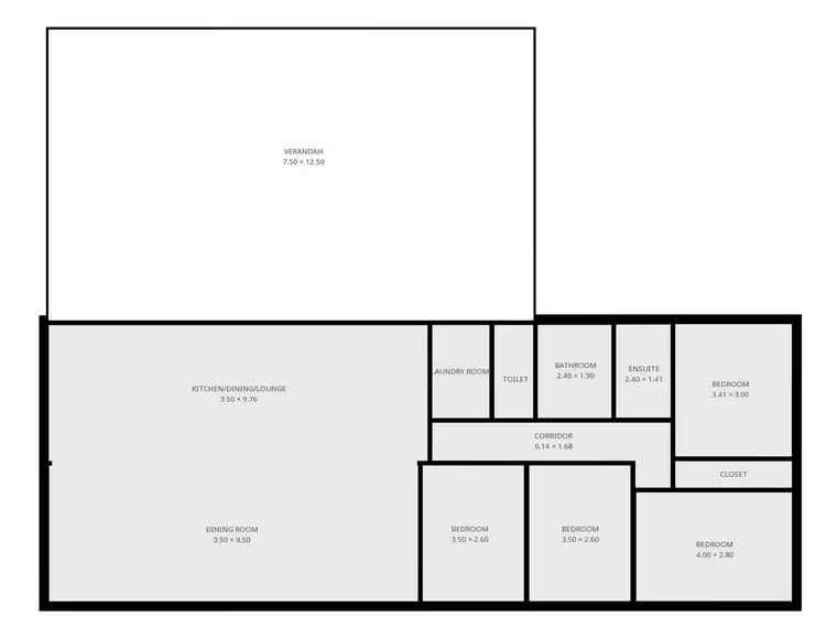 Floorplan of Homely rural property listing, 15 McLeans Lane, Monbulla SA 5277