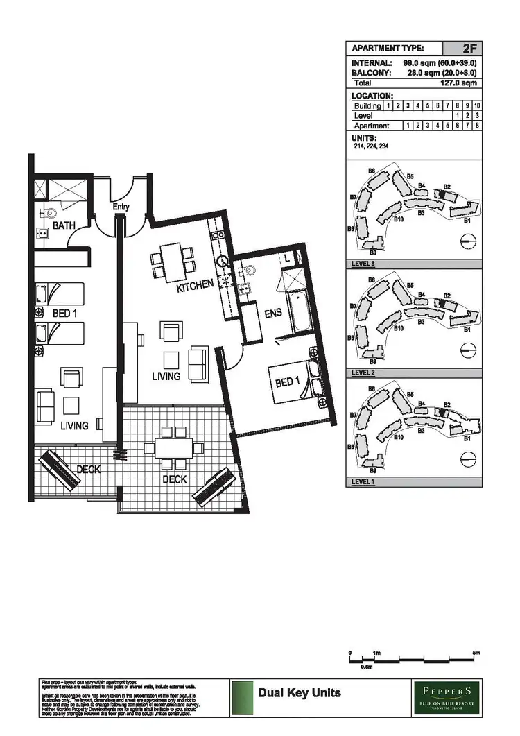 Floorplan of Homely apartment listing, 224/123 Sooning Street, Nelly Bay QLD 4819