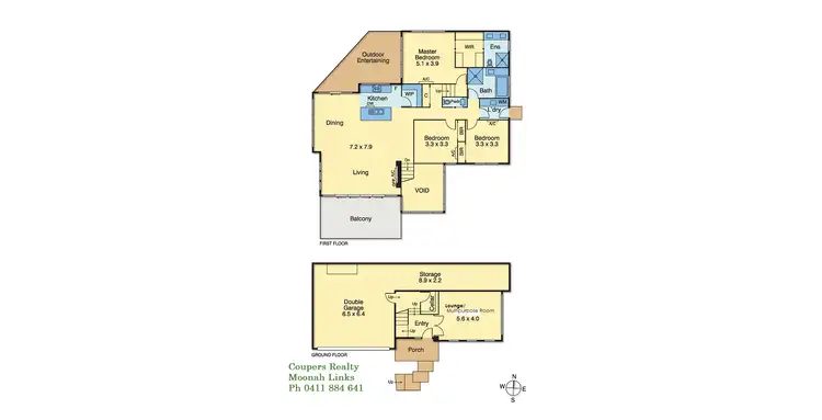 Floorplan of Homely house listing, 4 Turnberry Grove, Fingal VIC 3939