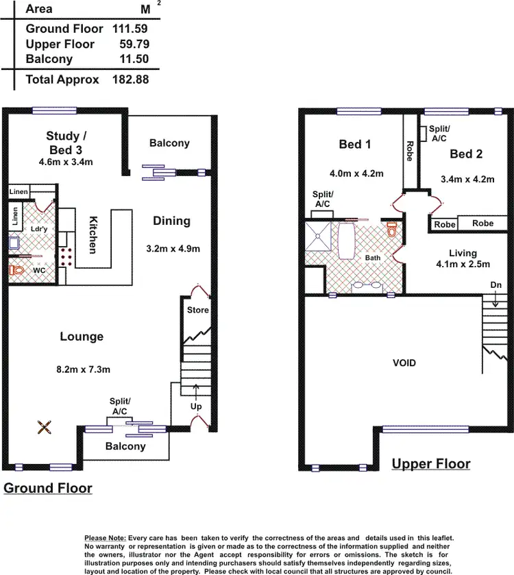 Floorplan of Homely apartment listing, 33/237 Wakefield St, Adelaide SA 5000