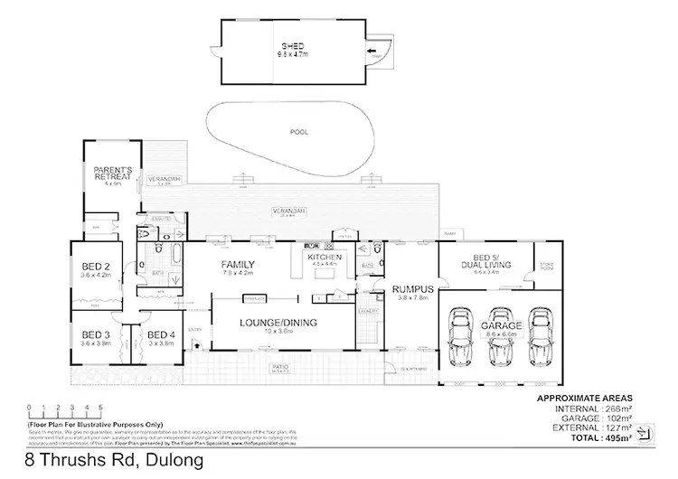 Floorplan of Homely rural property listing, Address available on request
