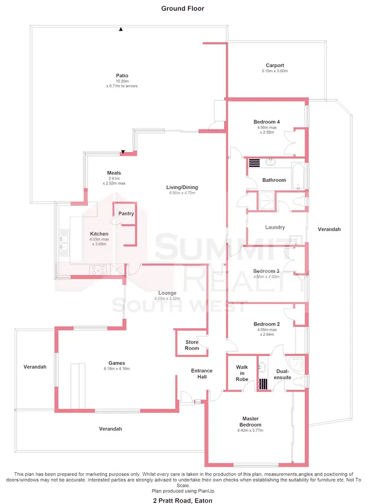 Floorplan of Homely house listing, 2 Pratt Road, Eaton WA 6232
