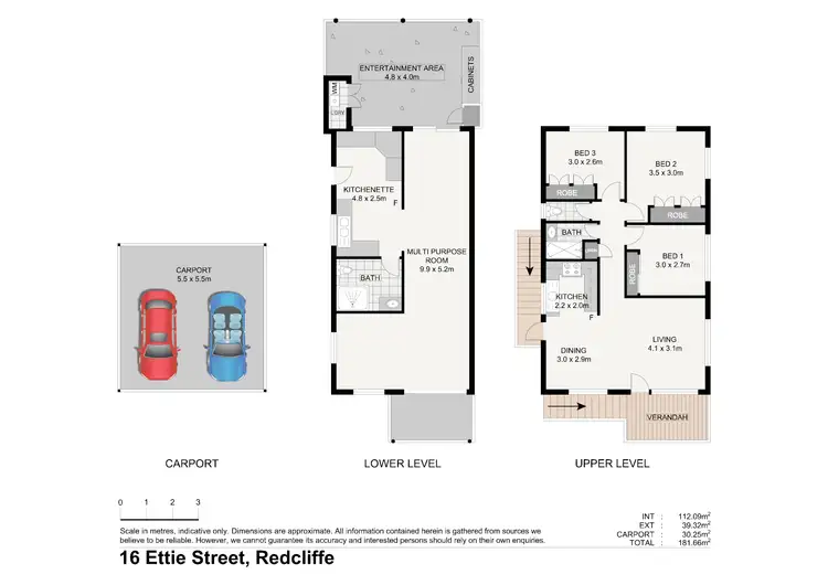 Floorplan of Homely house listing, 16 Ettie St, Redcliffe QLD 4020