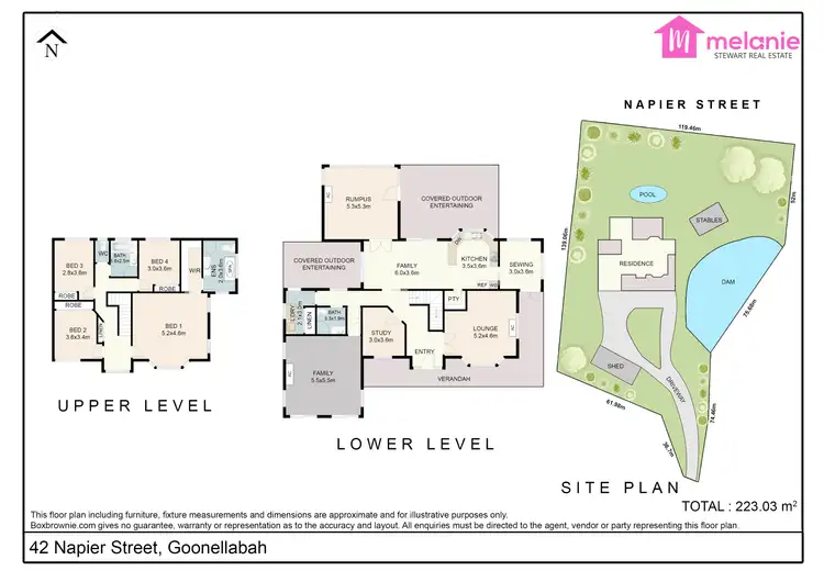 Floorplan of Homely house listing, 42 Napier St, Goonellabah NSW 2480