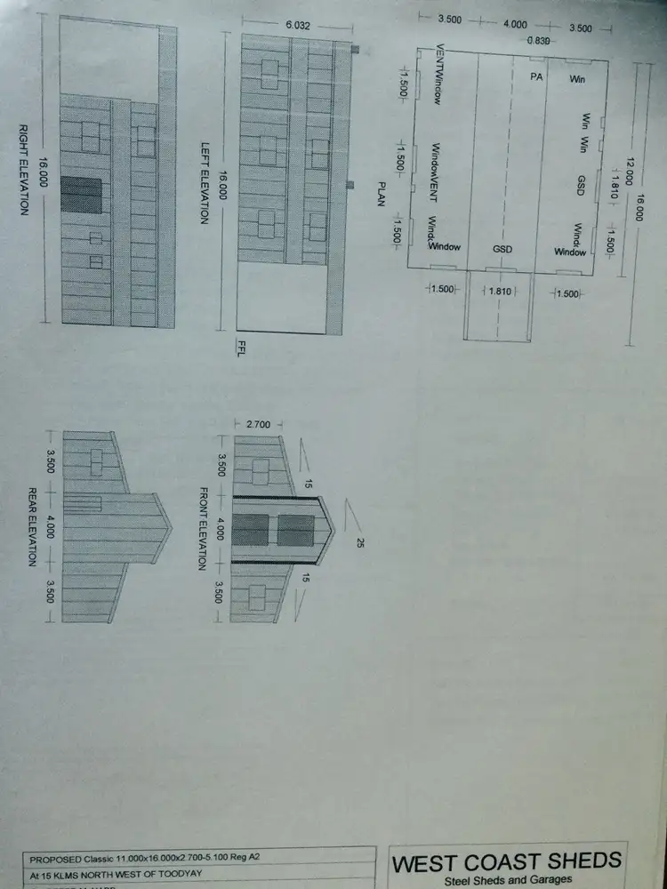 Floorplan of Homely land listing, 190 Woodlands Road, Toodyay WA 6566