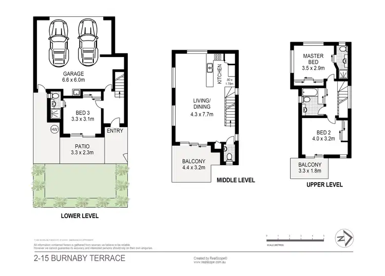 Floorplan of Homely townhouse listing, 2/15 Burnaby Terrace, Gordon Park QLD 4031