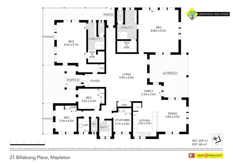 Floorplan of Homely house listing, 21 Billabong Pl, Mapleton QLD 4560