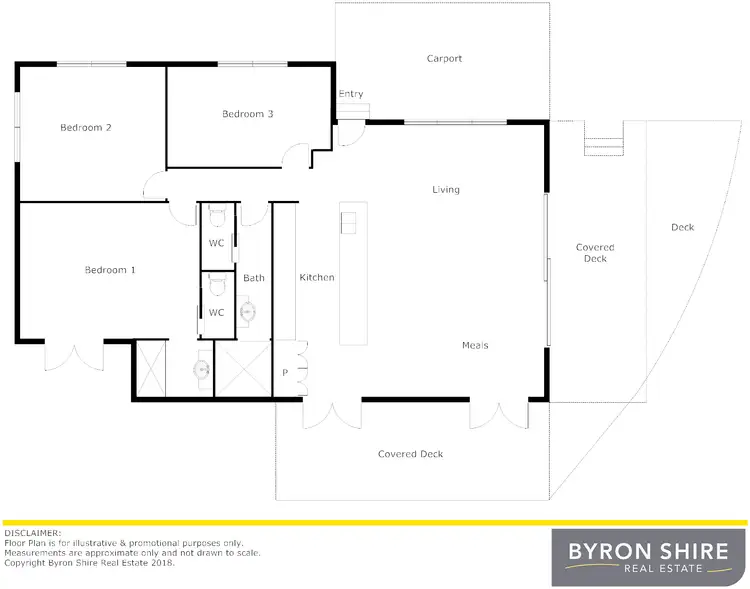 Floorplan of Homely house listing, 1 Ocean Avenue, New Brighton NSW 2483