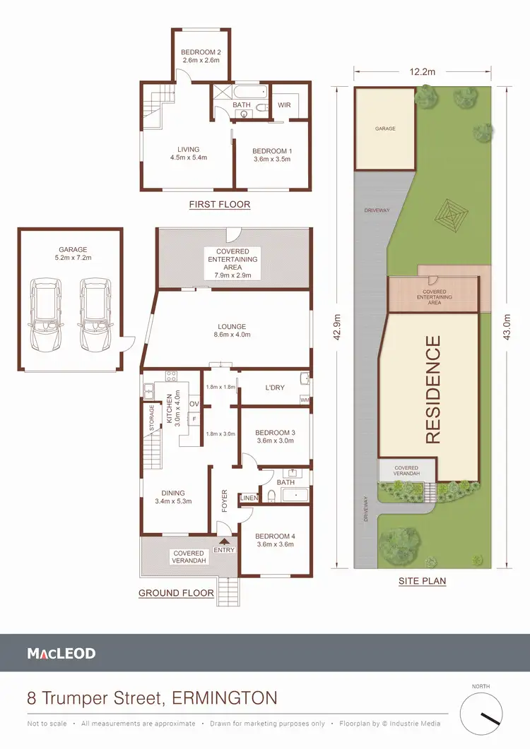 Floorplan of Homely house listing, 8 Trumper St, Ermington NSW 2115