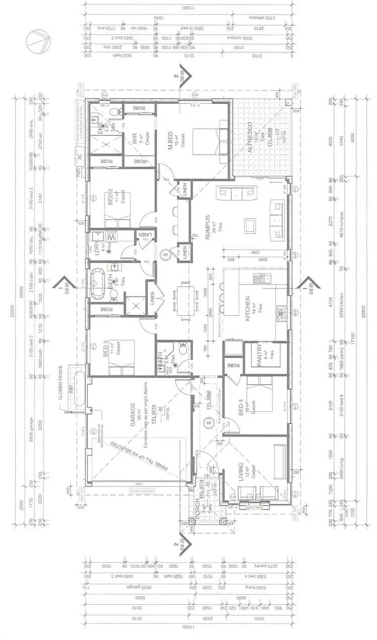 Floorplan of Homely house listing, 214 Ridgeline Dr, The Ponds NSW 2769