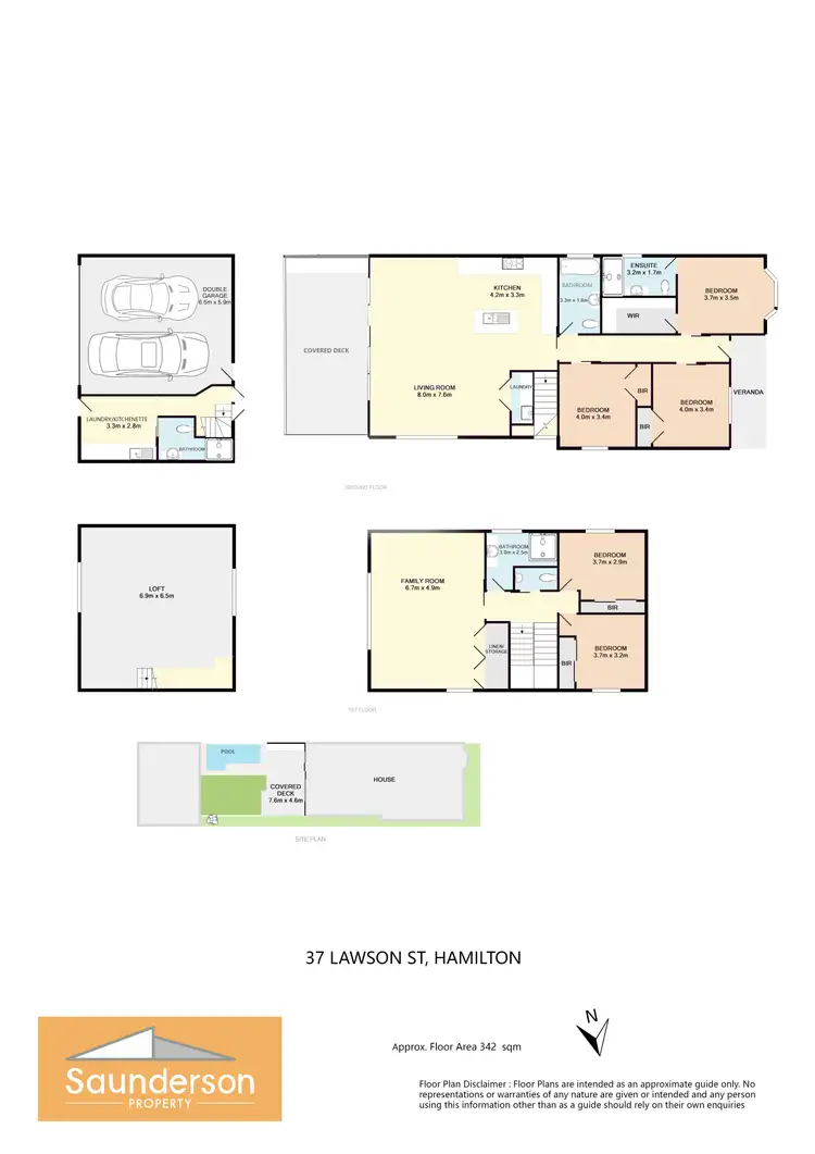Floorplan of Homely house listing, 37 Lawson St, Hamilton NSW 2303