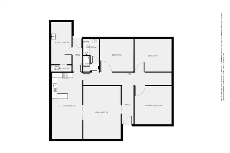 Floorplan of Homely house listing, 47 Shirreff St, Stawell VIC 3380