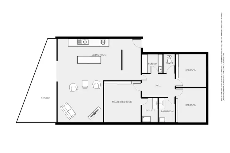 Floorplan of Homely house listing, 10 Grampians Rd, Halls Gap VIC 3381