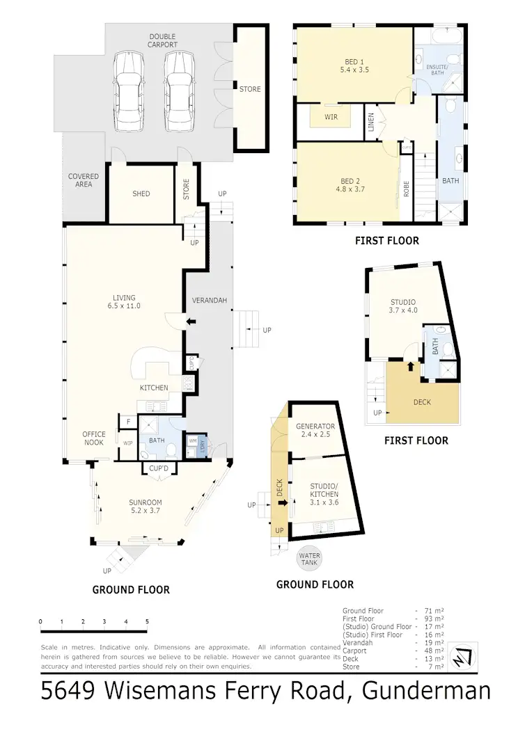 Floorplan of Homely house listing, 5649 Wisemans Ferry Rd, Gunderman NSW 2775