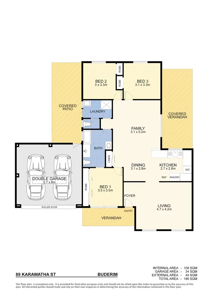 Floorplan of Homely house listing, 89 Karawatha St, Buderim QLD 4556