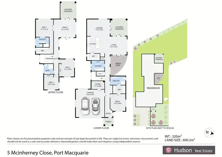 Floorplan of Homely house listing, 5 McInherney Cl, Port Macquarie NSW 2444