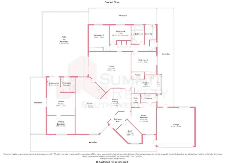 Floorplan of Homely house listing, 55 Australind Road, Leschenault WA 6233