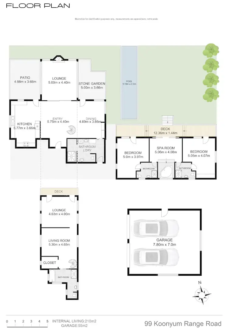 Floorplan of Homely house listing, 160 Koonyum Range Road, Wilsons Creek NSW 2482