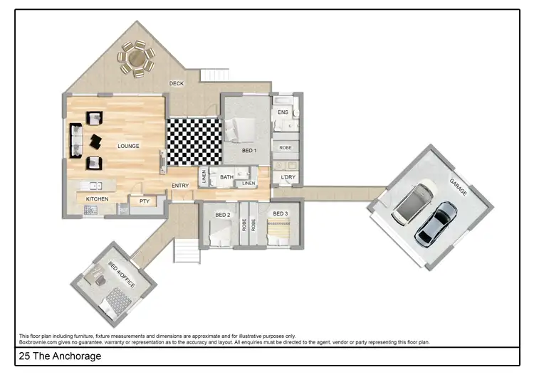 Floorplan of Homely house listing, 25 The Anchorage, Moruya Heads NSW 2537