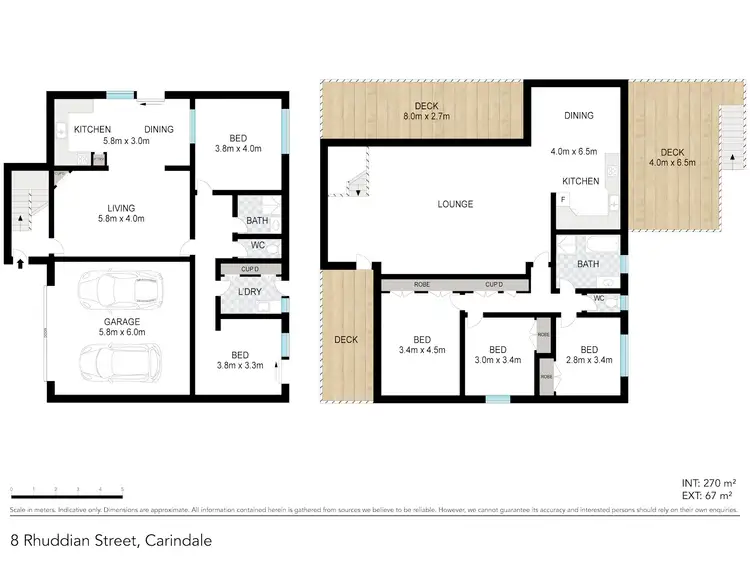 Floorplan of Homely house listing, 8 Rhuddlan Street, Carindale QLD 4152