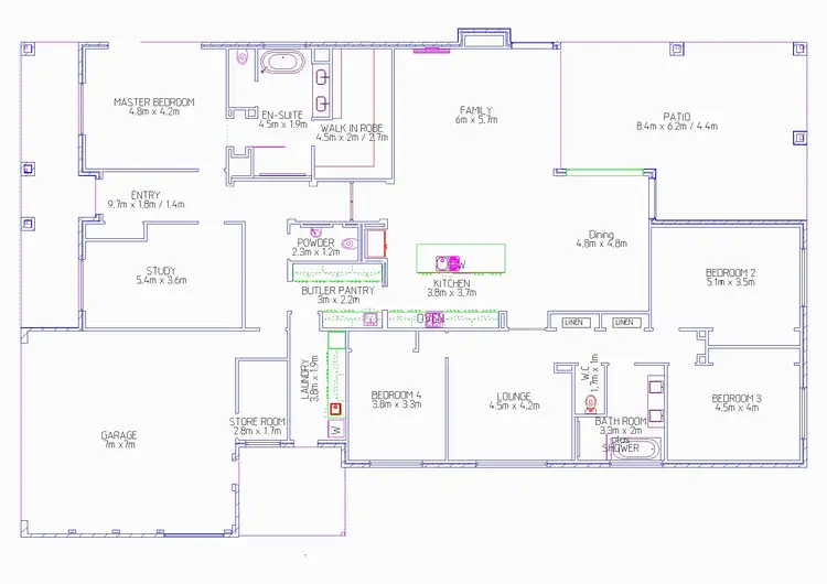 Floorplan of Homely house listing, 000 Cowan, Benalla VIC 3672