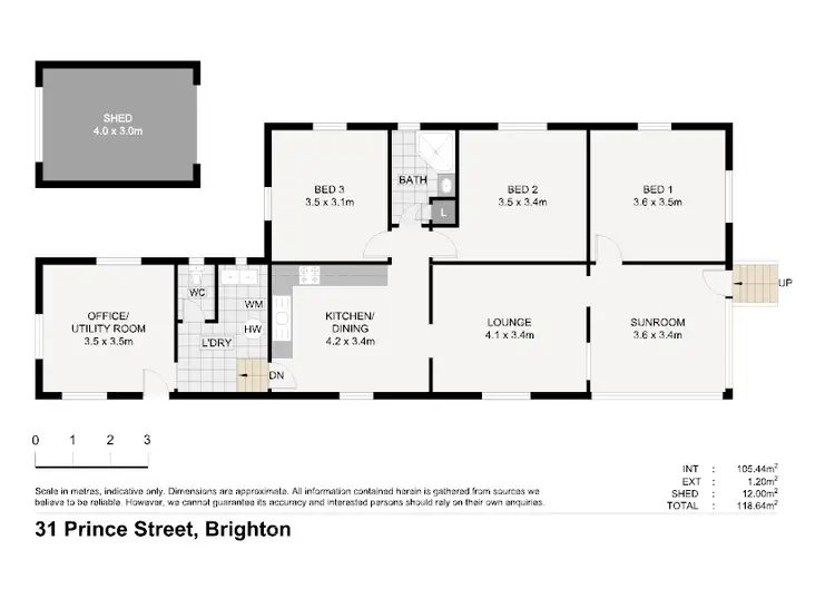 Floorplan of Homely house listing, 31 Prince Street, Brighton QLD 4017