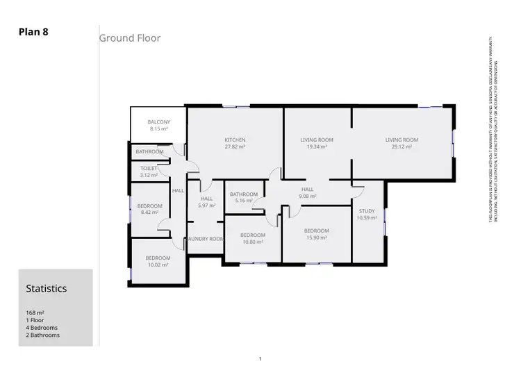Floorplan of Homely house listing, 12 Mcarthur St, Penola SA 5277