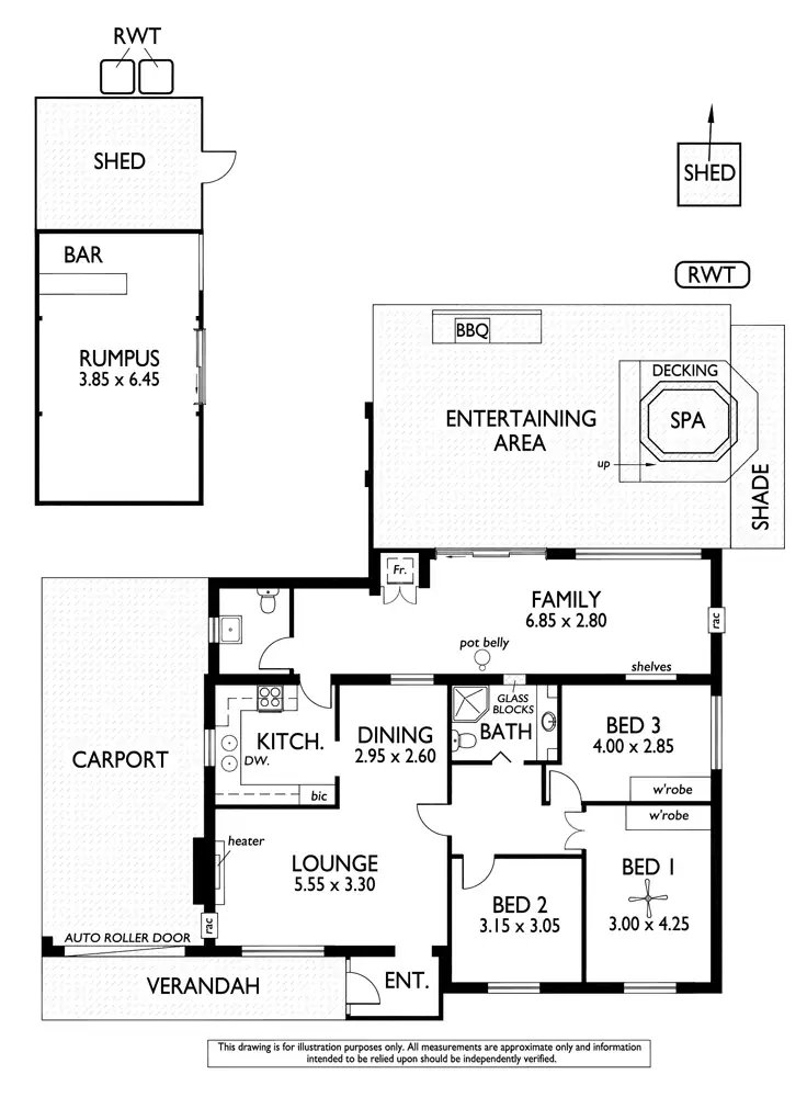 Floorplan of Homely house listing, 38 Rowells Rd, Lockleys SA 5032