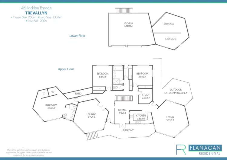 Floorplan of Homely house listing, 48 Lachlan Pde, Trevallyn TAS 7250