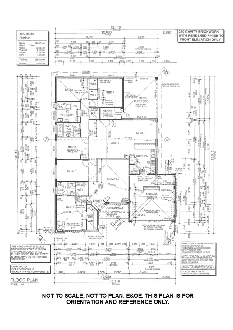 Floorplan of Homely house listing, 23A Hooson Way, Wilson WA 6107