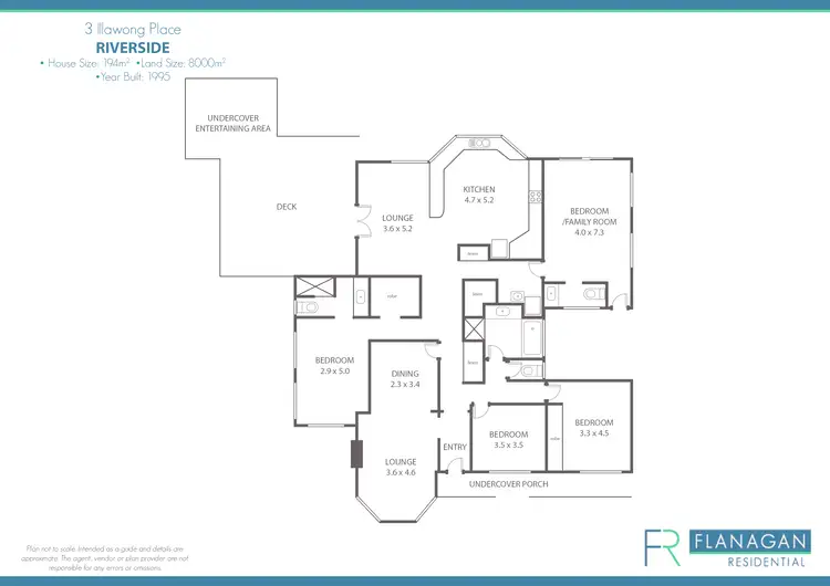 Floorplan of Homely house listing, 3 Illawong Pl, Riverside TAS 7250