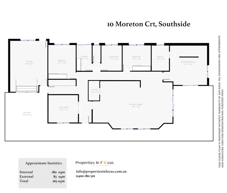 Floorplan of Homely house listing, 10 Moreton Ct, Southside QLD 4570
