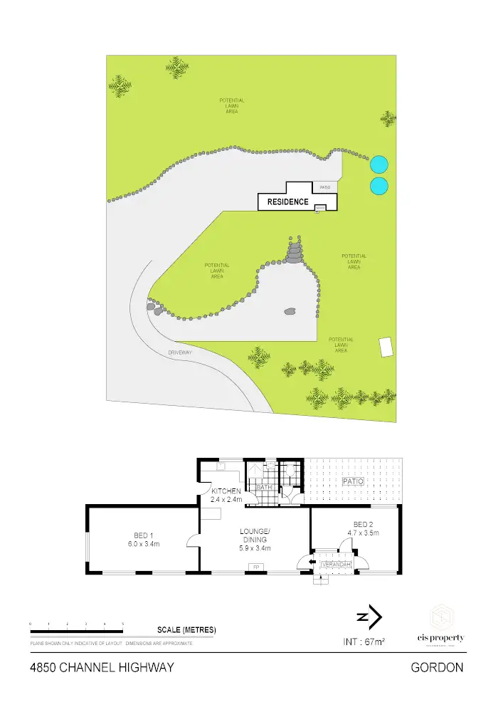 Floorplan of Homely house listing, 4850 Channel Hwy, Gordon TAS 7150