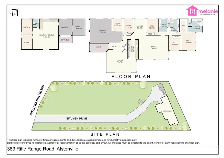 Floorplan of Homely house listing, 383 Rifle Range Rd, Alstonville NSW 2477