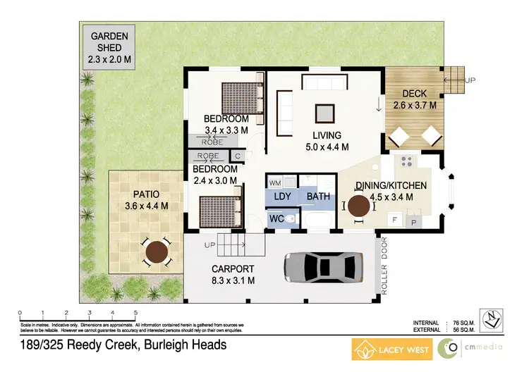 Floorplan of Homely house listing, 189/325 Reedy Creek Rd, Burleigh Waters QLD 4220