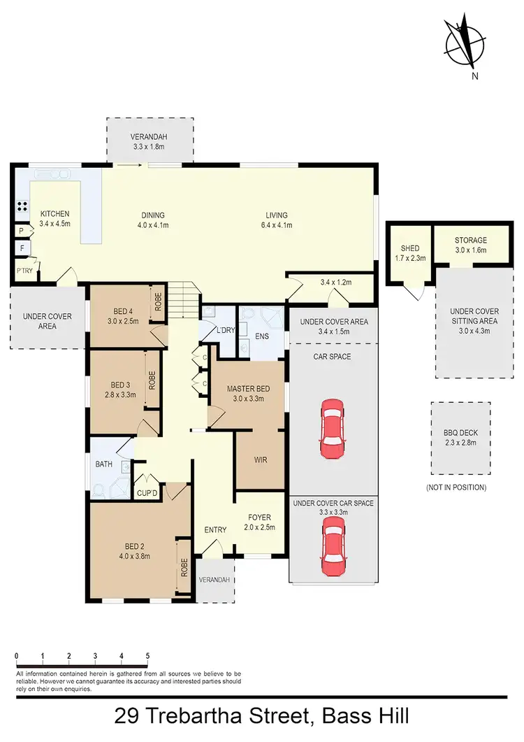 Floorplan of Homely house listing, 29 Trebartha St, Bass Hill NSW 2197