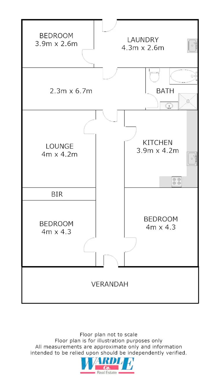Floorplan of Homely house listing, 39 Three Chain Road St, Port Pirie SA 5540