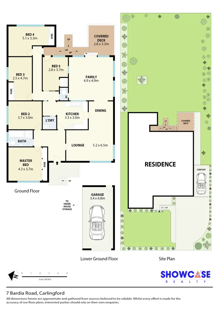 Floorplan of Homely house listing, 7 Bardia Rd, Carlingford NSW 2118