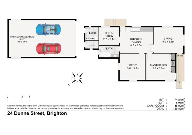 Floorplan of Homely house listing, 24 Dunne Street, Brighton QLD 4017